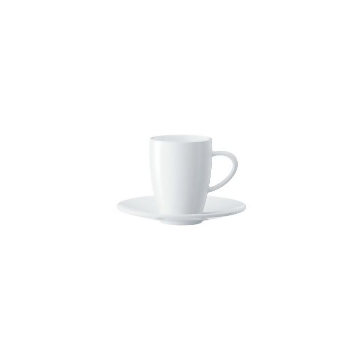Zestaw dwóch porcelanowych filiżanek i spodków do espresso Jura (66497)