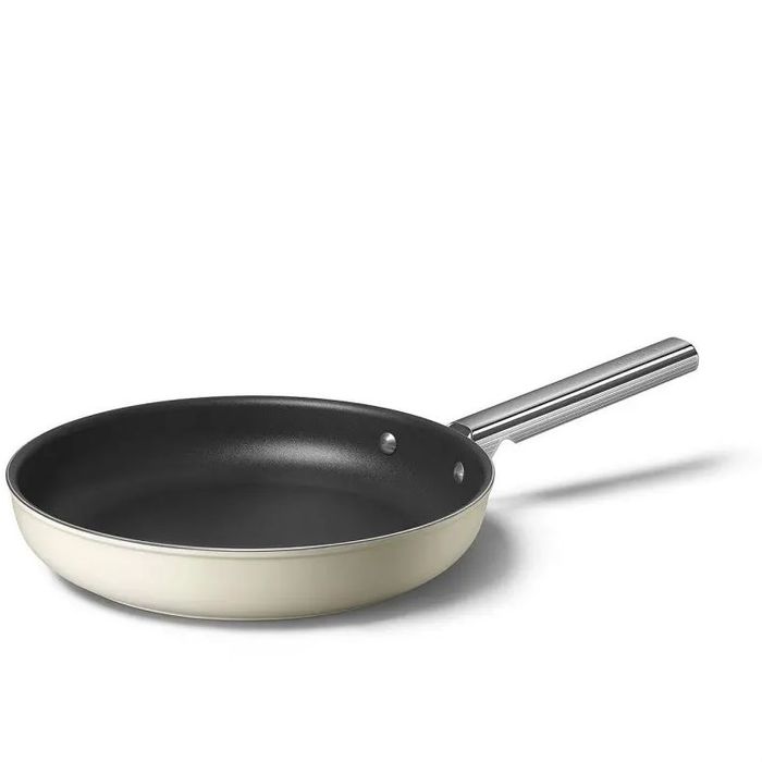 Patelnia 28 cm Kremowy Smeg (CKFF2801CRM)