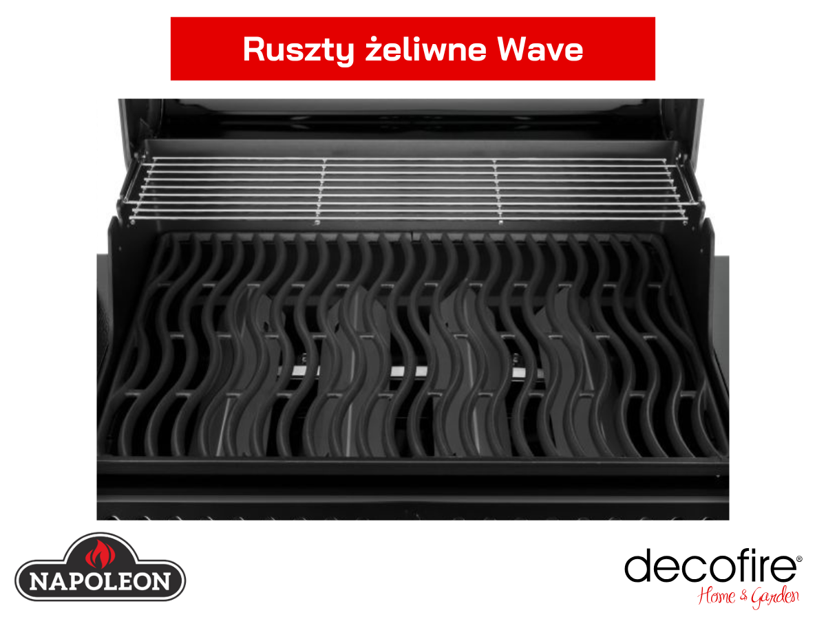 Ruszty żeliwne Wave