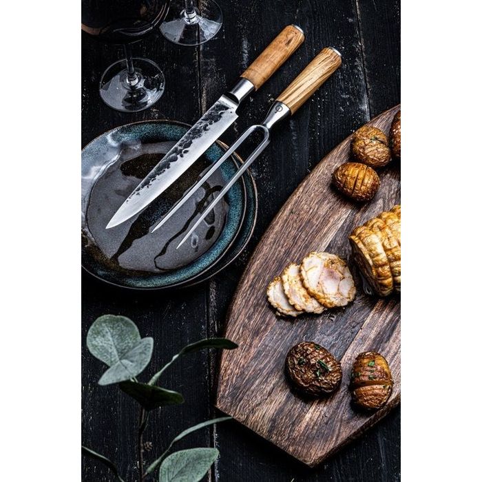 Widelec do mięsa Forged Olive Carving fork 19 cm