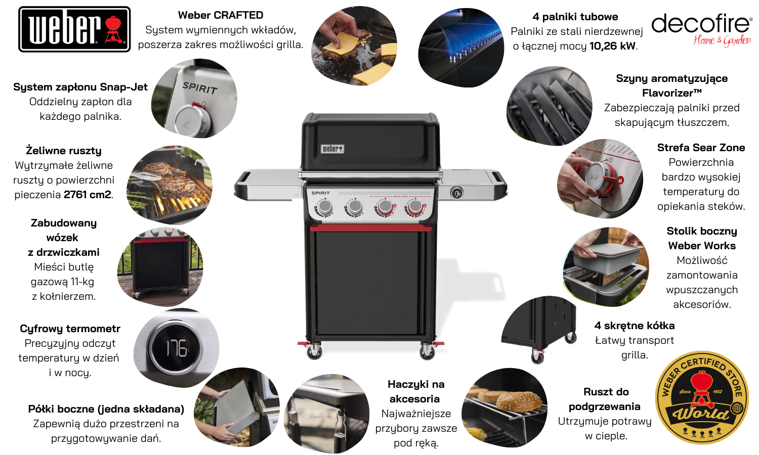Grill gazowy Weber Spirit EP-425