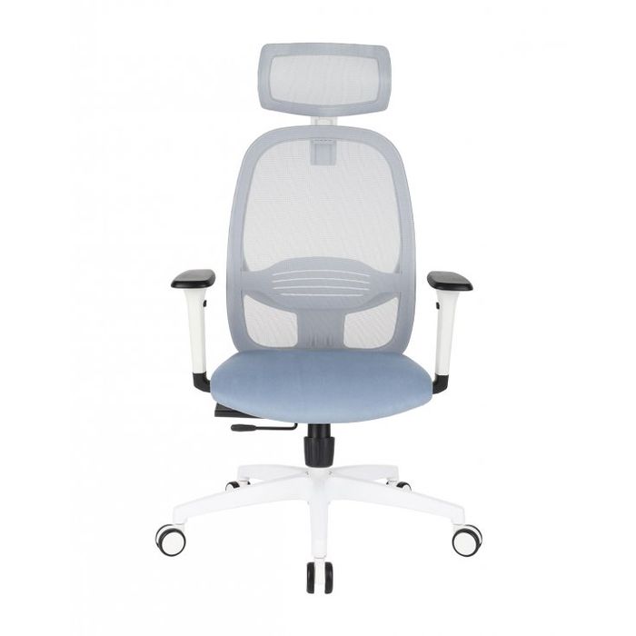 Fotel biurowy krzesło Grospol Nodi WS HD tkanina Synergy - 12 kolorów