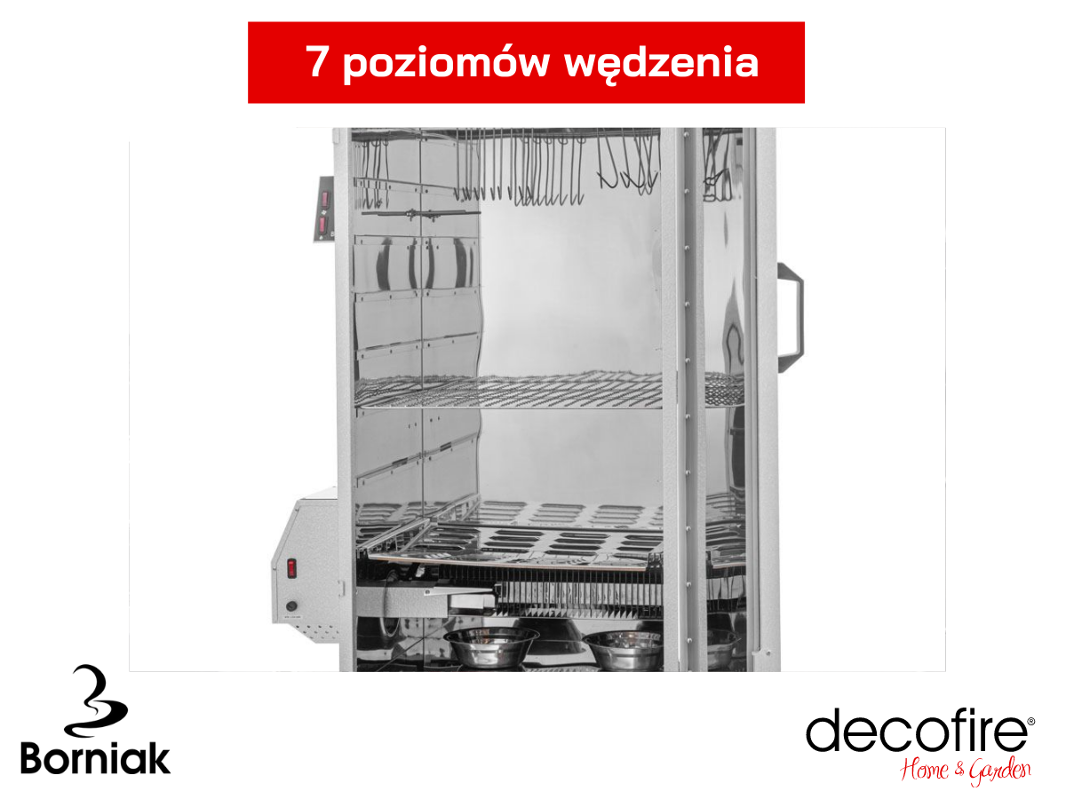 7 poziomów wędzenia