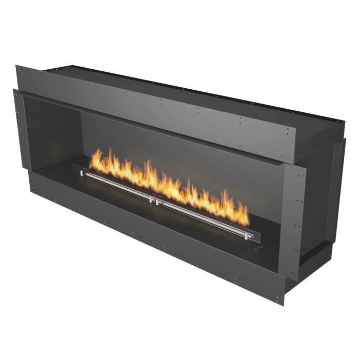 Biokominek Planika FLA 4+ 1490 mm + Forma 1800 Fireplace 