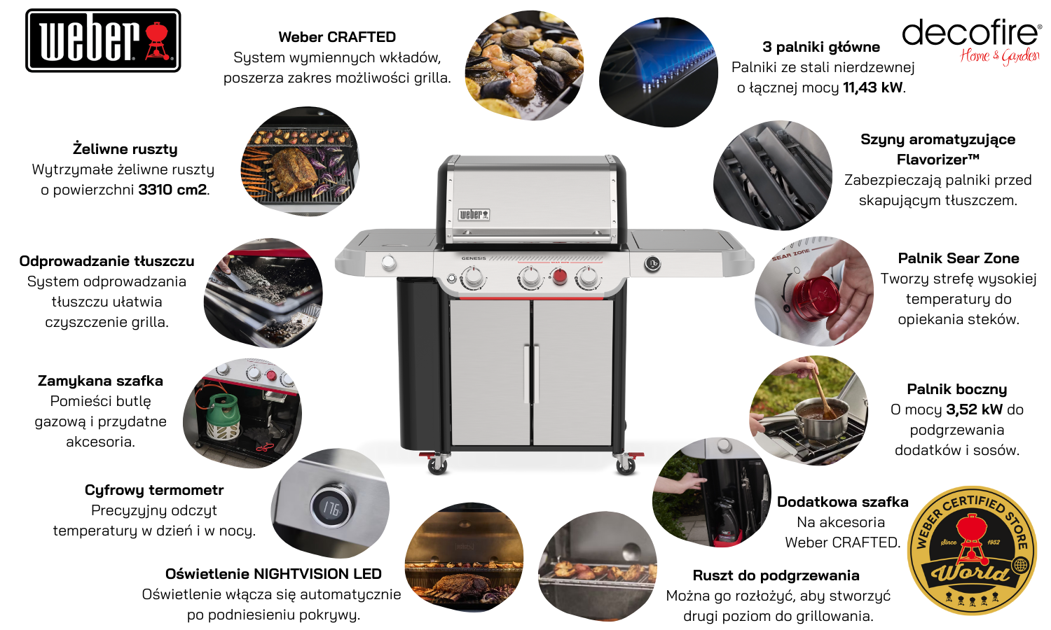 Grill gazowy Weber Genesis SP-335W