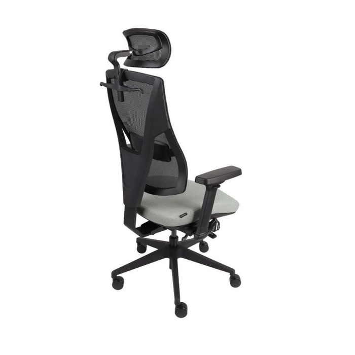 Grospol Fotel biurowy Futura 4 S Plus black tkanina Hygge - 8 kolorów