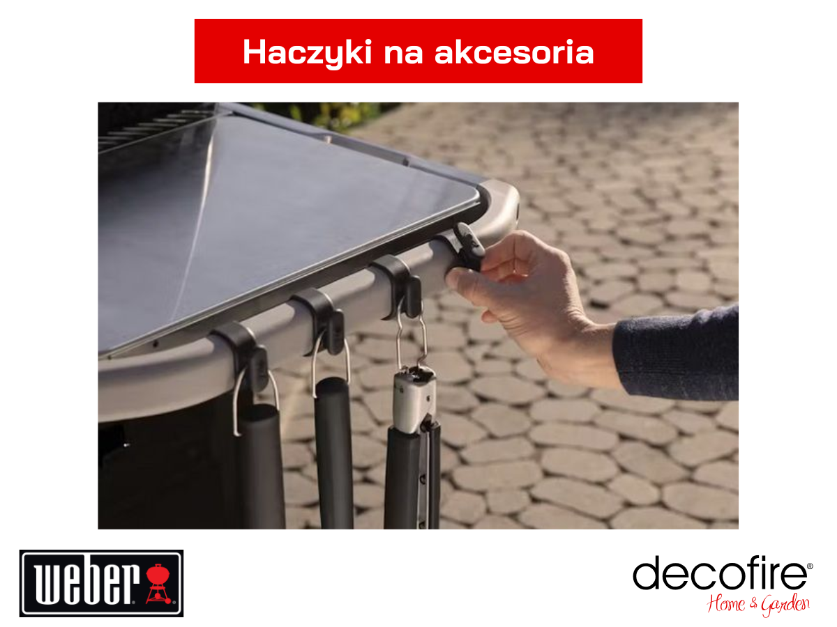 Zestaw organizatora Weber Works – haczyki na akcesoria