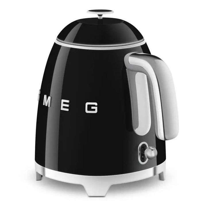 Czajnik MINI 0,8L 50's style Czarny Smeg (KLF05BLEU)