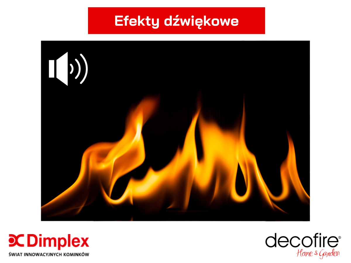 Dimplex kaseta 1000 Projects ze stałym podłączeniem do wody Opti-myst – efekty dźwiękowe
