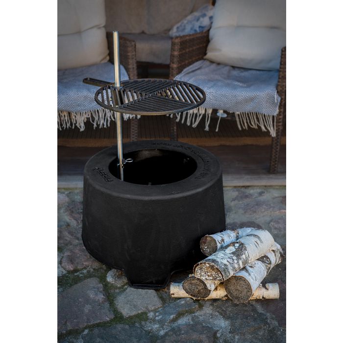 Palenisko ogrodowe bezdymne Firefly Black Infire