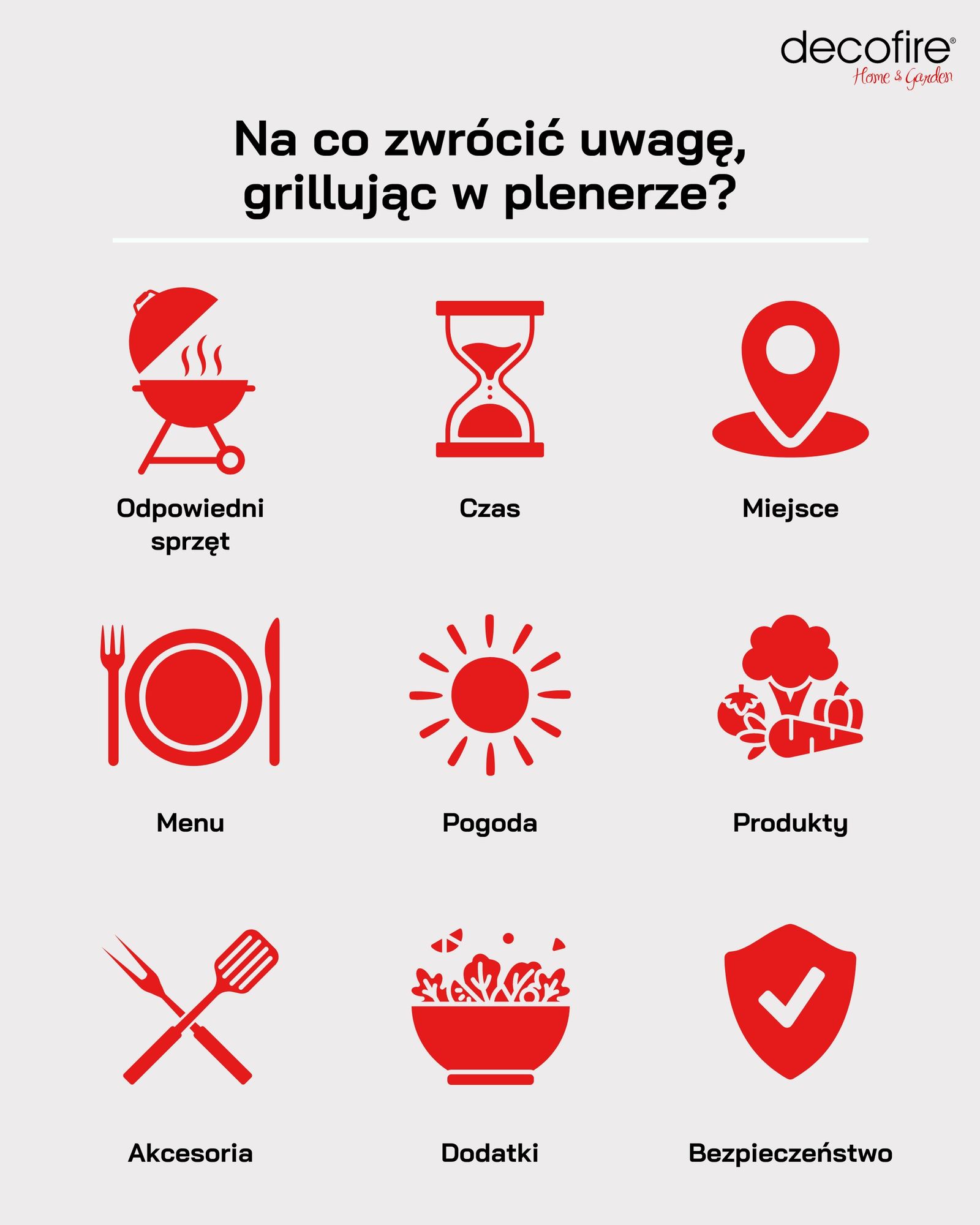 Jak przygotować się do grillowania w plenerze