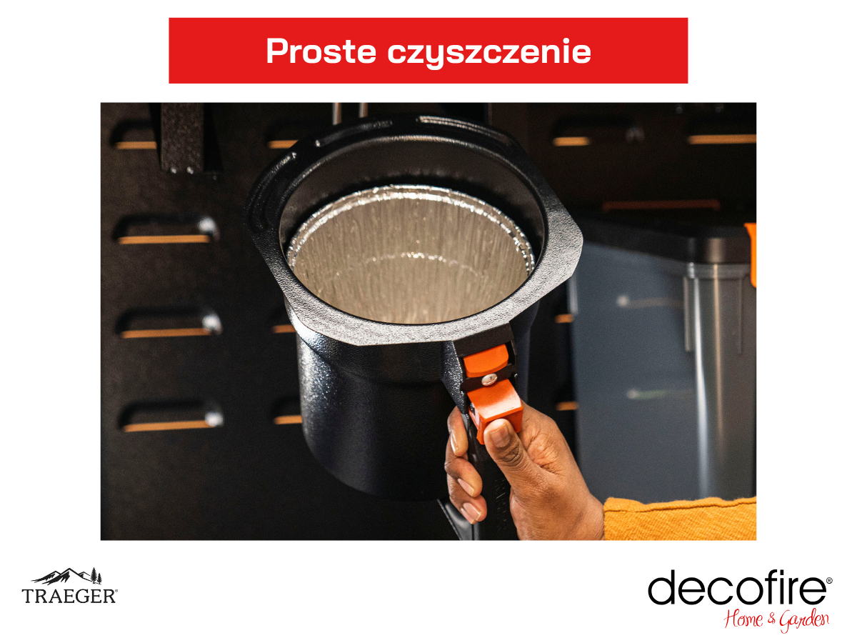System odprowadzania tłuszczu i popiołu EZ-Clean™