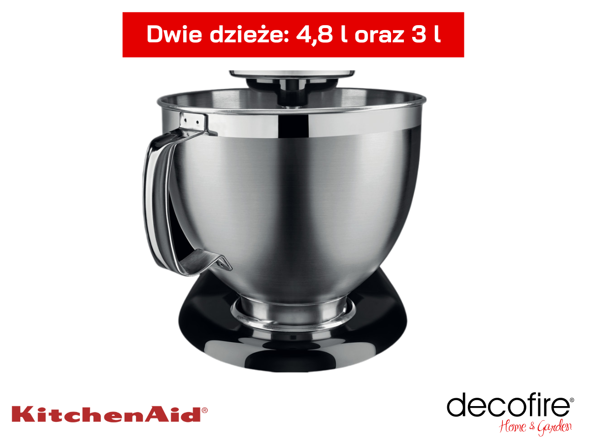 Dzieże o pojemności 4,8 l oraz 3 l
