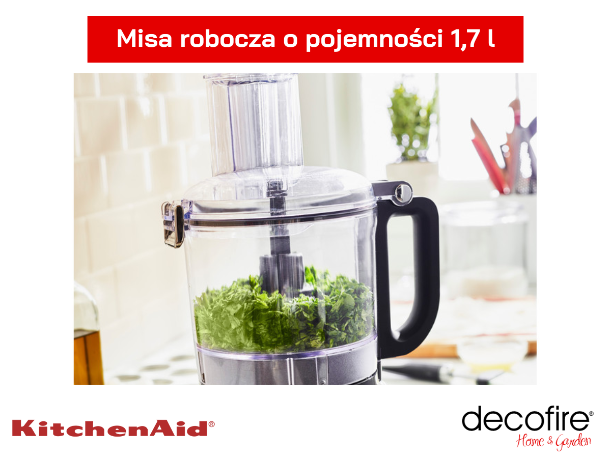 Misa robocza o pojemności 1,7 l z pokrywą i podajnikiem