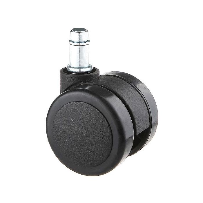 Unique Kółka nylonowe twarde do foteli biurowych 50 mm - 5 szt. (CT50-231)