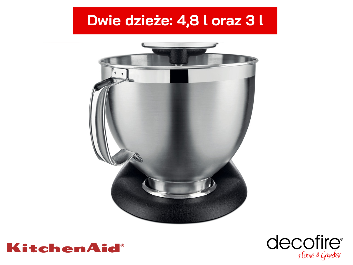 Dzieże o pojemności 4,8 l oraz 3 l
