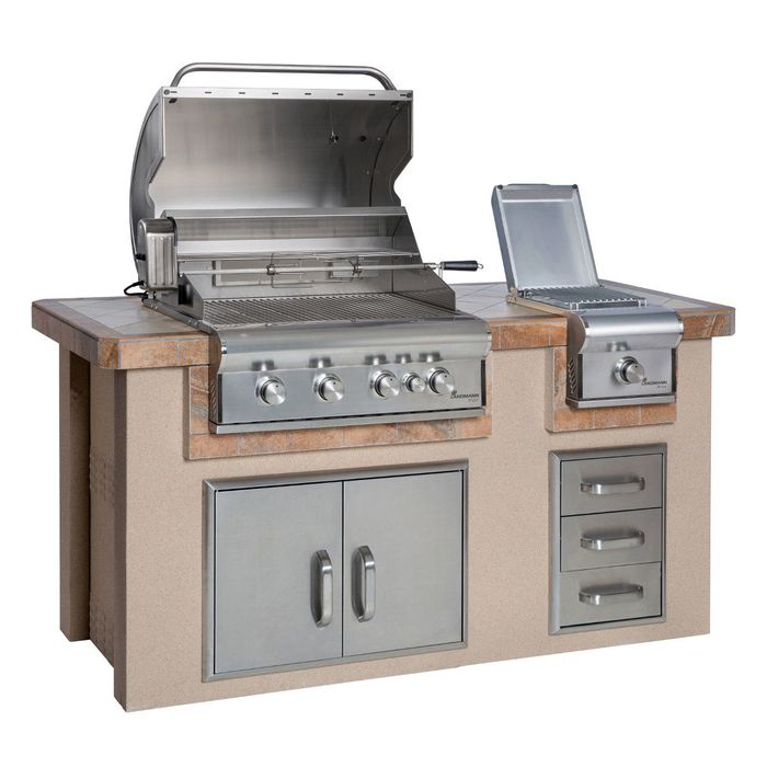 Grill gazowy + Wyspa Landmann Ardor PTS+ 5.1+ do zabudowy (12118)