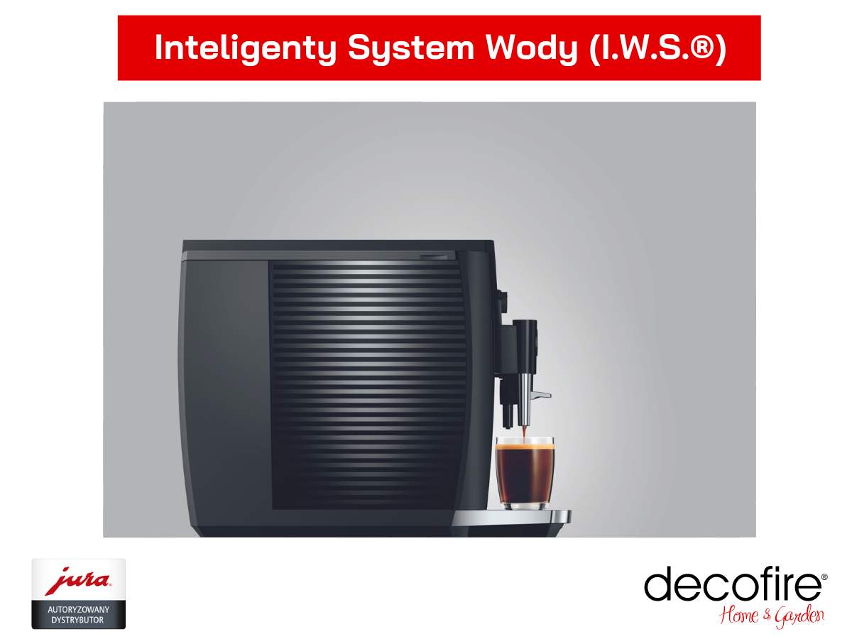 Inteligentny System Wody w ekspresie Jura E4 Piano Black