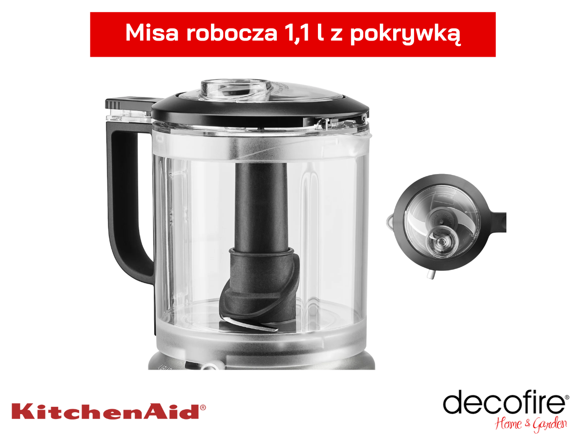 Misa o pojemności 1,1 l z pokrywką