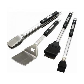 Premium Broil King: Zestaw narzędzi do grillowania Imperial 4 częściowy (64004)