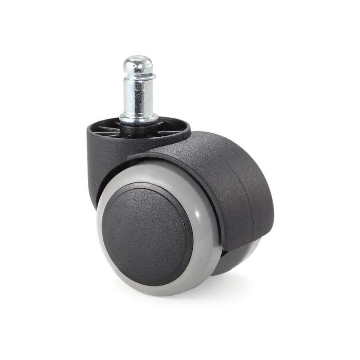 Unique Kółka gumowe miękkie do foteli biurowych 50 mm - 5 szt. (CT50-61G)