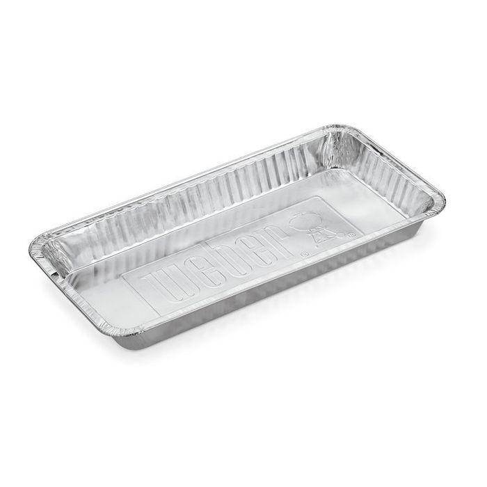 Aluminiowe miski - tacki ociekowe XL Weber, 5 szt. (6454)