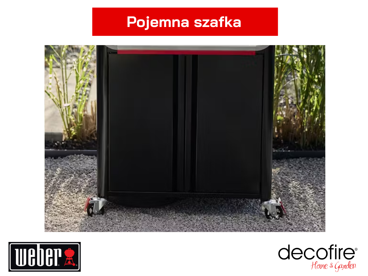 Pojemna szafka na butlę gazową