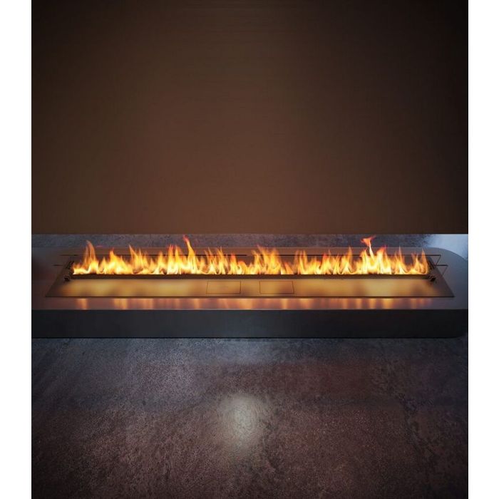 Montaż biokominka Infire Etronic Burner 2000 we wnęce