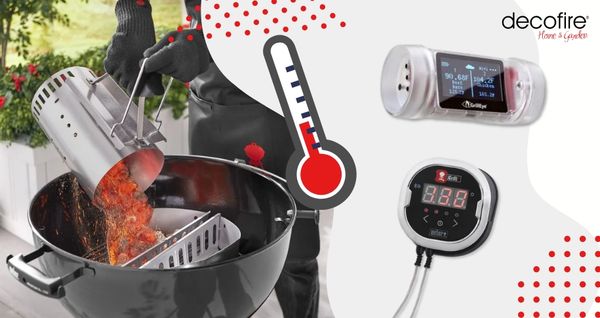 Kontrola temperatury na grillu węglowym
