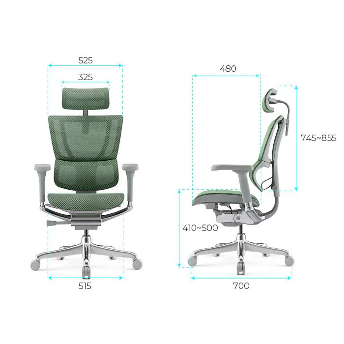 Grospol Fotel biurowy Ioo 2 GS Green