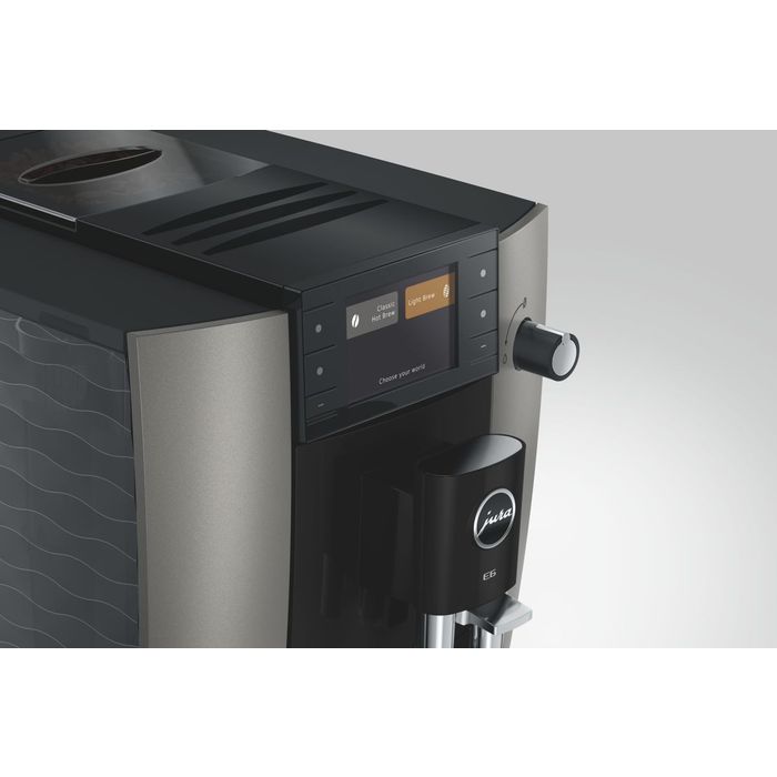 Ekspres do kawy Jura E6 Dark Inox (ED) (15828)