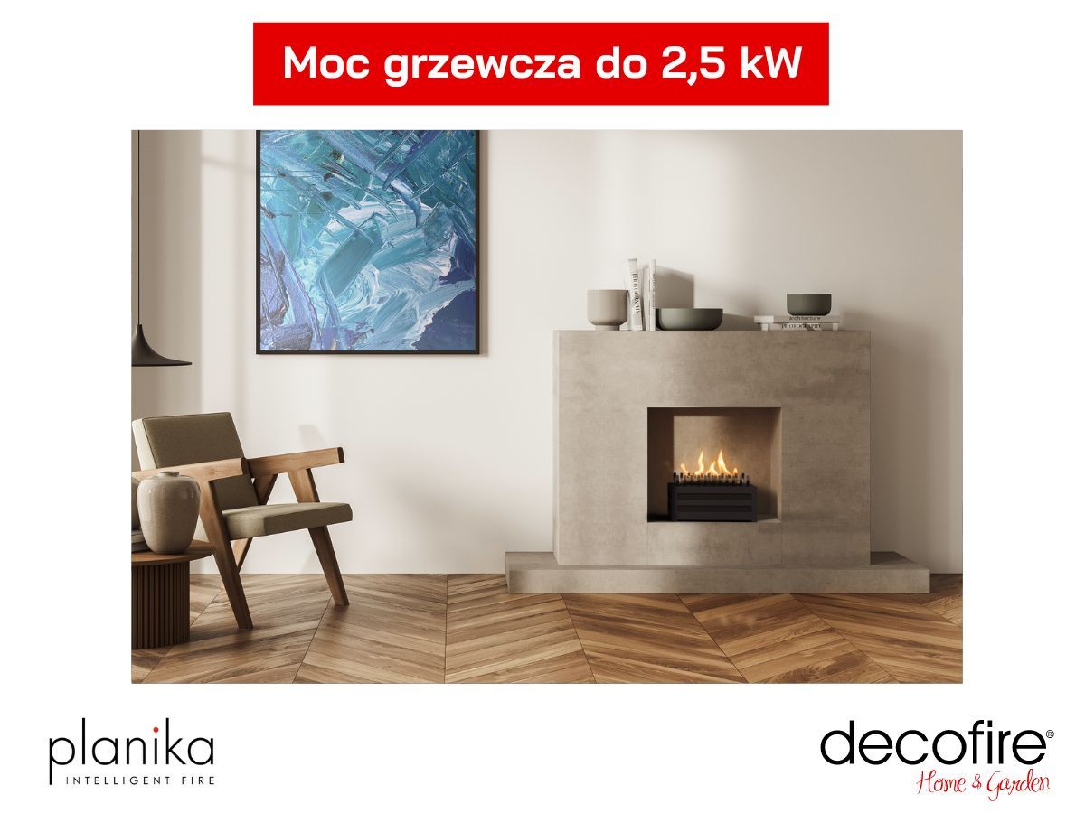 Wkład automatyczny Senso Basket Planika moc grzewcza