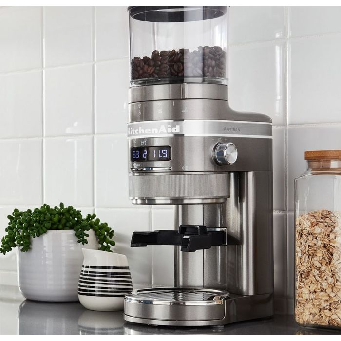Młynek do kawy Artisan Medallion Silver KitchenAid (5KCG8433EMS)