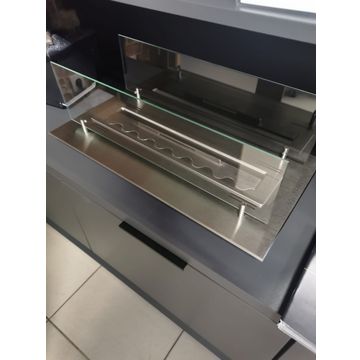 OUTLET - Wkład do zabudowy Infire INSERT 600 INOX - EKSPOZYCJA