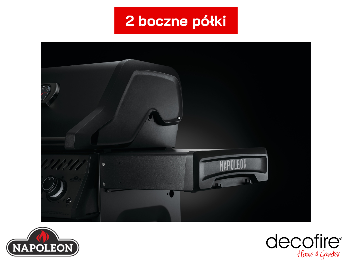 Dwie boczne półki