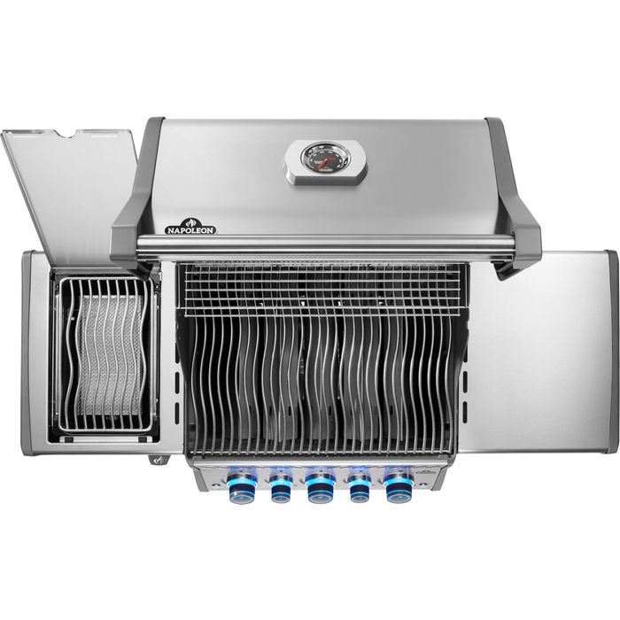 Grill gazowy Napoleon Rogue PRO-S 425 RSIB  z palnikami bocznym i tylnym na podczerwień (RPS425RSIBPSS-2-PL)