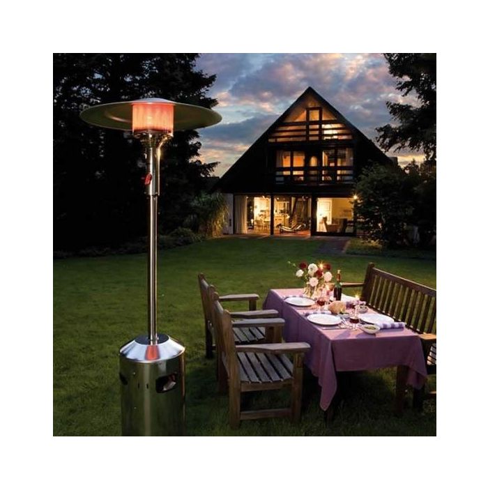 Gazowy parasol grzewczy Enders Elegance INOX + Pokrowiec
