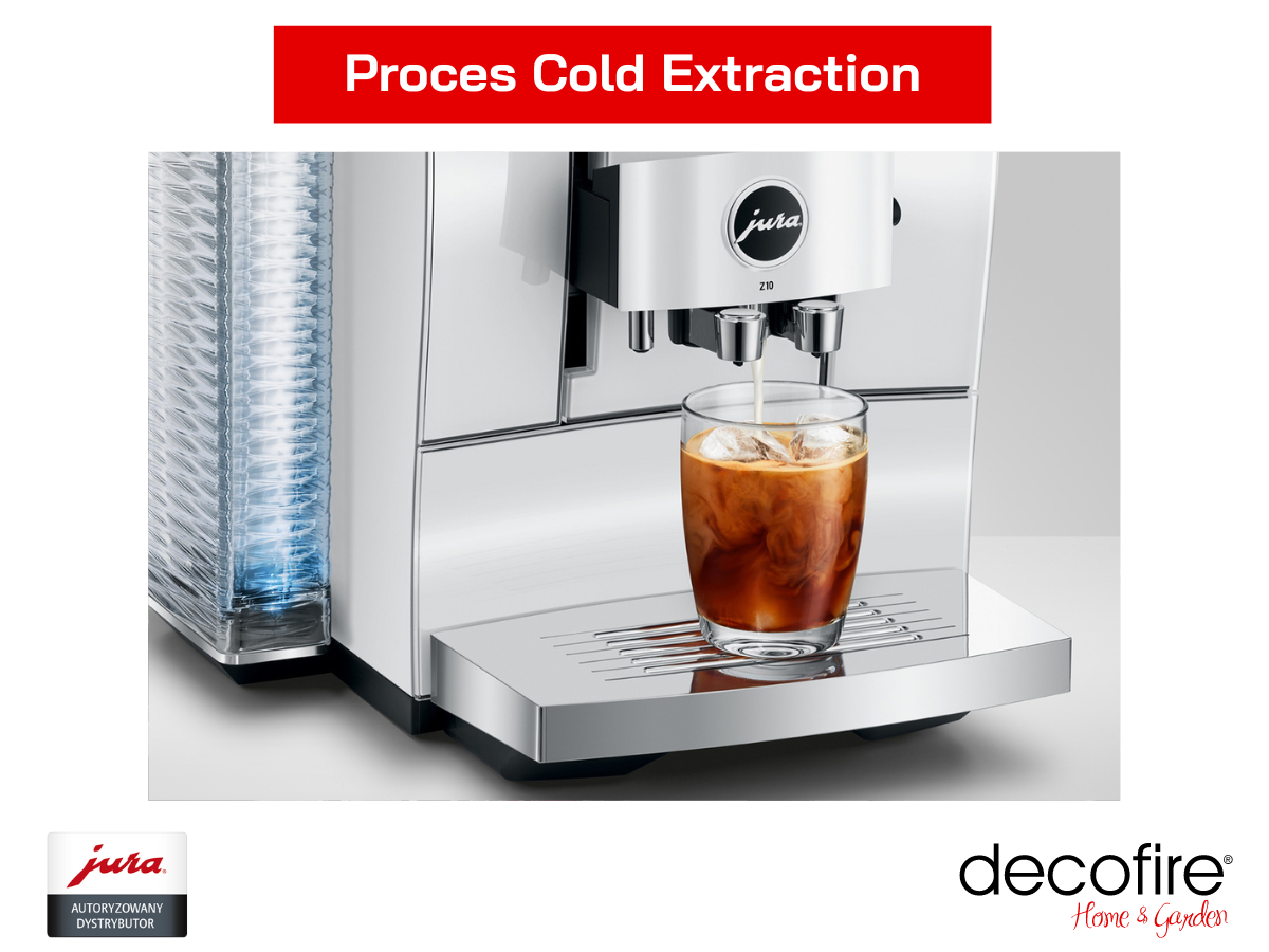 Kawa Cold Brew przygotowywana w ekspresie Jura Z10 Damond White (EA)