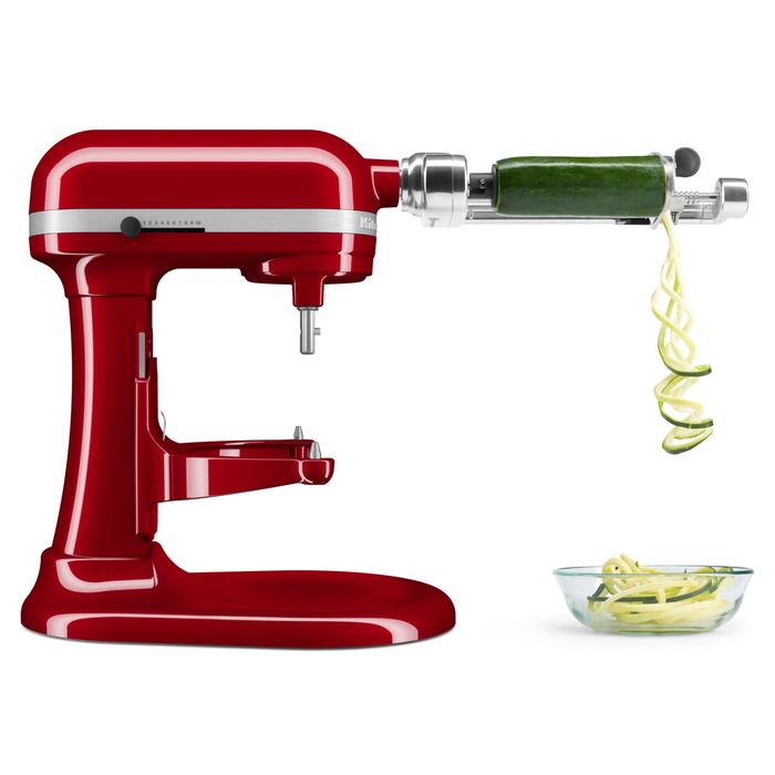 Mikser stojący 5,2 l z podnoszoną dzieżą KitchenAid Heavy Duty, Empire Red (5KSM55SXXEER)
