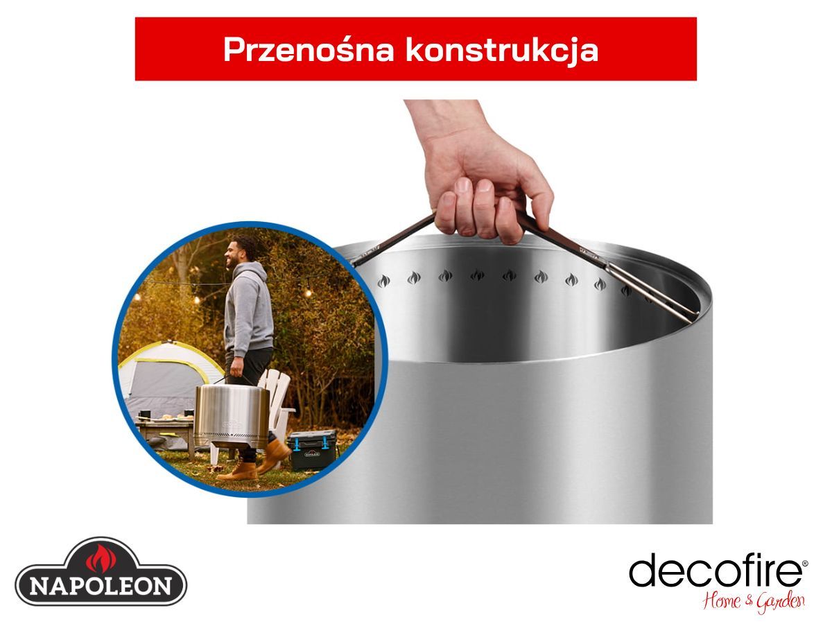 W pełni mobilny – doskonały na taras lub na kemipng
