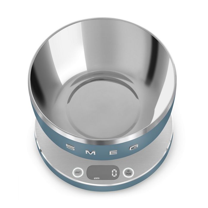 Cyfrowa waga kuchenna Storm Blue Smeg (KSC01SBMWW)