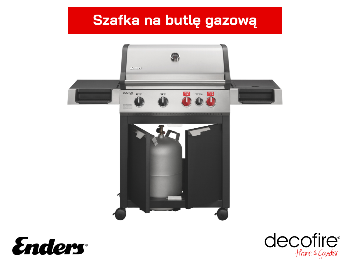 Miejsce na 11-kilogramową butlę gazową