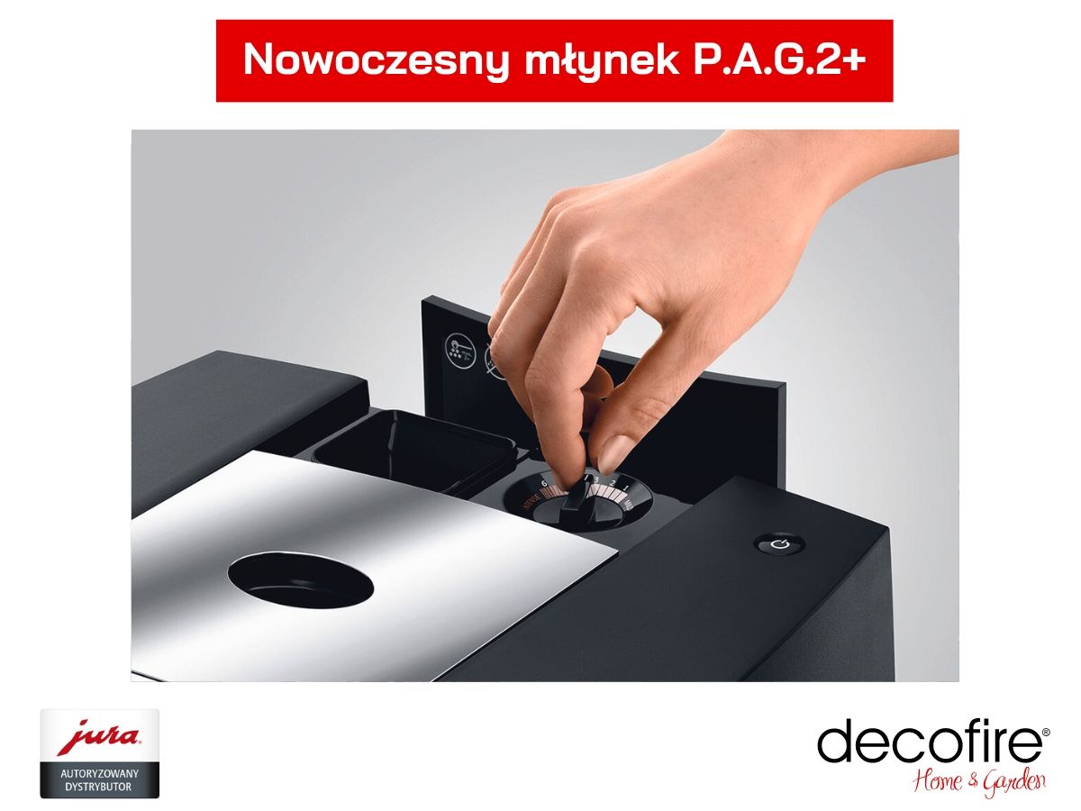 Młynek do kawy P.AG.2+ w ekspresie Jura J8