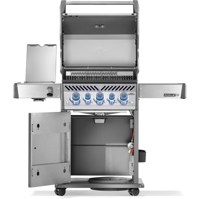 Grill gazowy Napoleon Rogue PRO-S 425 RSIB  z palnikami bocznym i tylnym na podczerwień (RPS425RSIBPSS-2-PL)