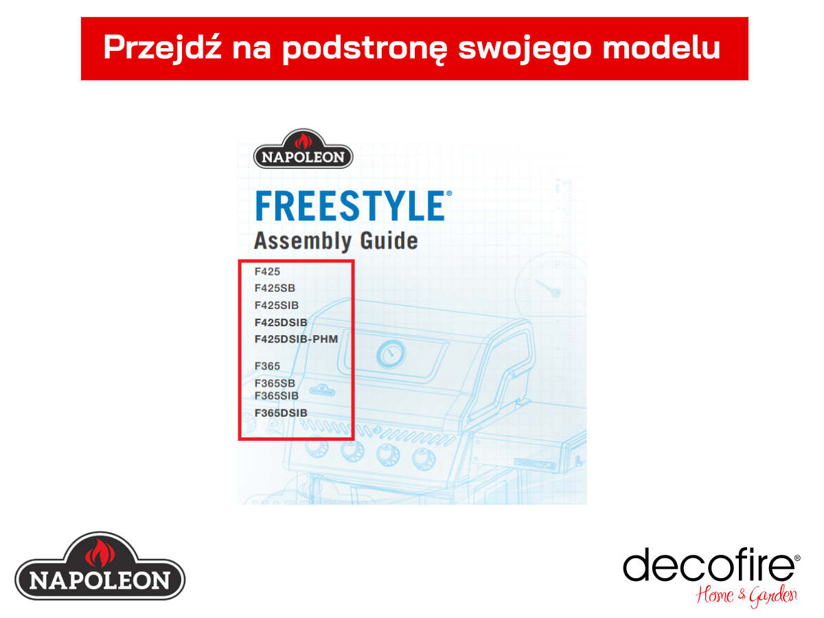 Instrukcja do montażu grilla Napoleon