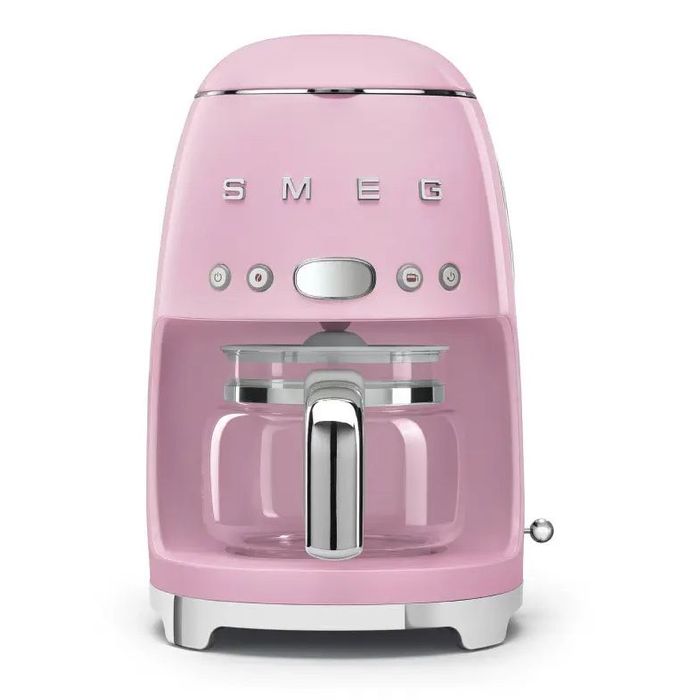 Ekspres przelewowy 50's style Pastelowy róż Smeg (DCF02PKEU)