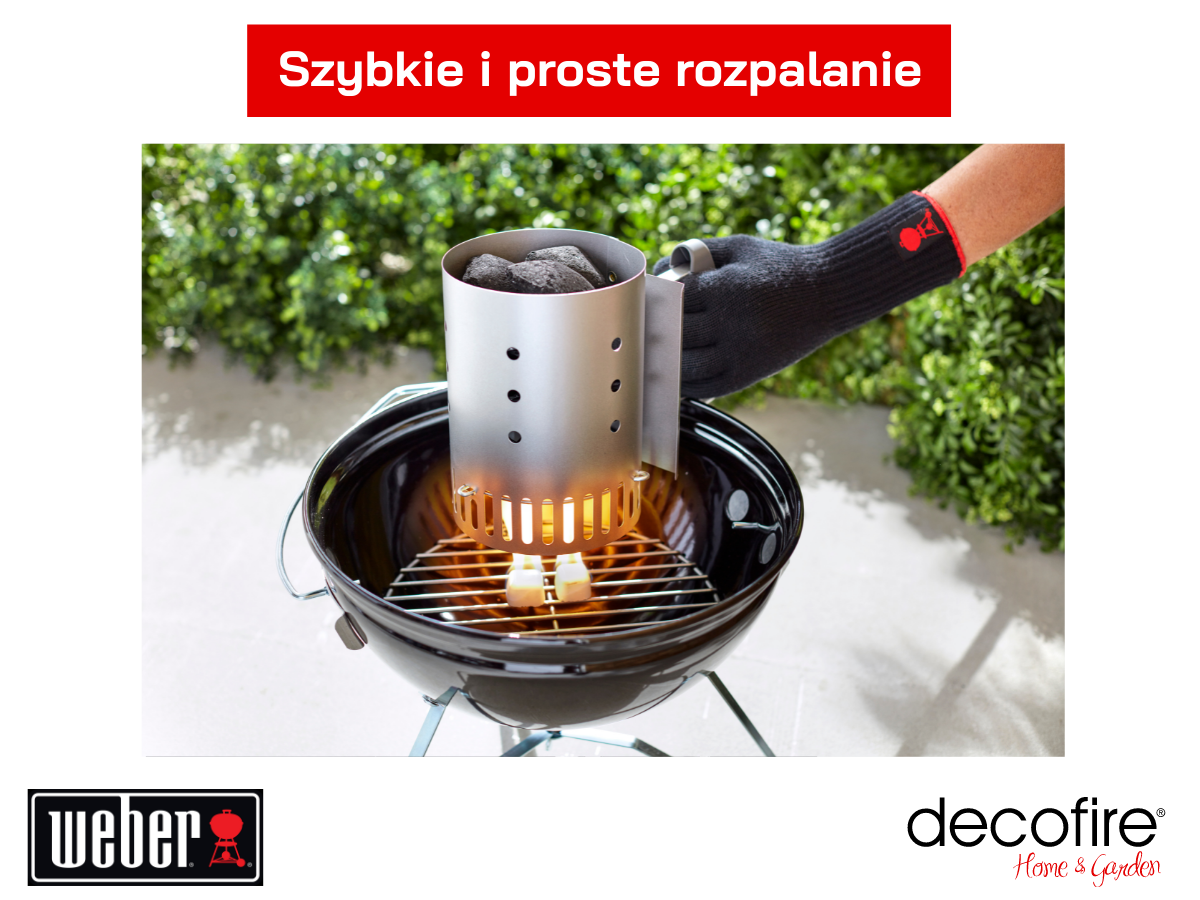 Brykiet + zestaw do rozpalania grilla Weber
