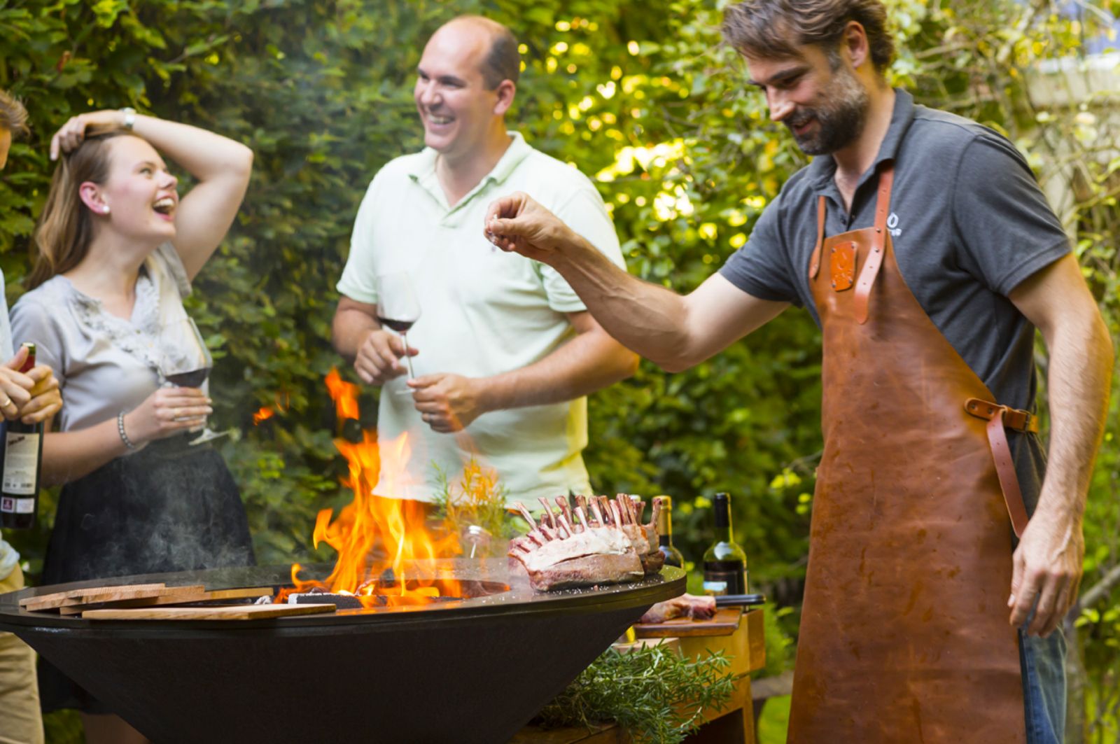 Grillowanie w ogrodzie