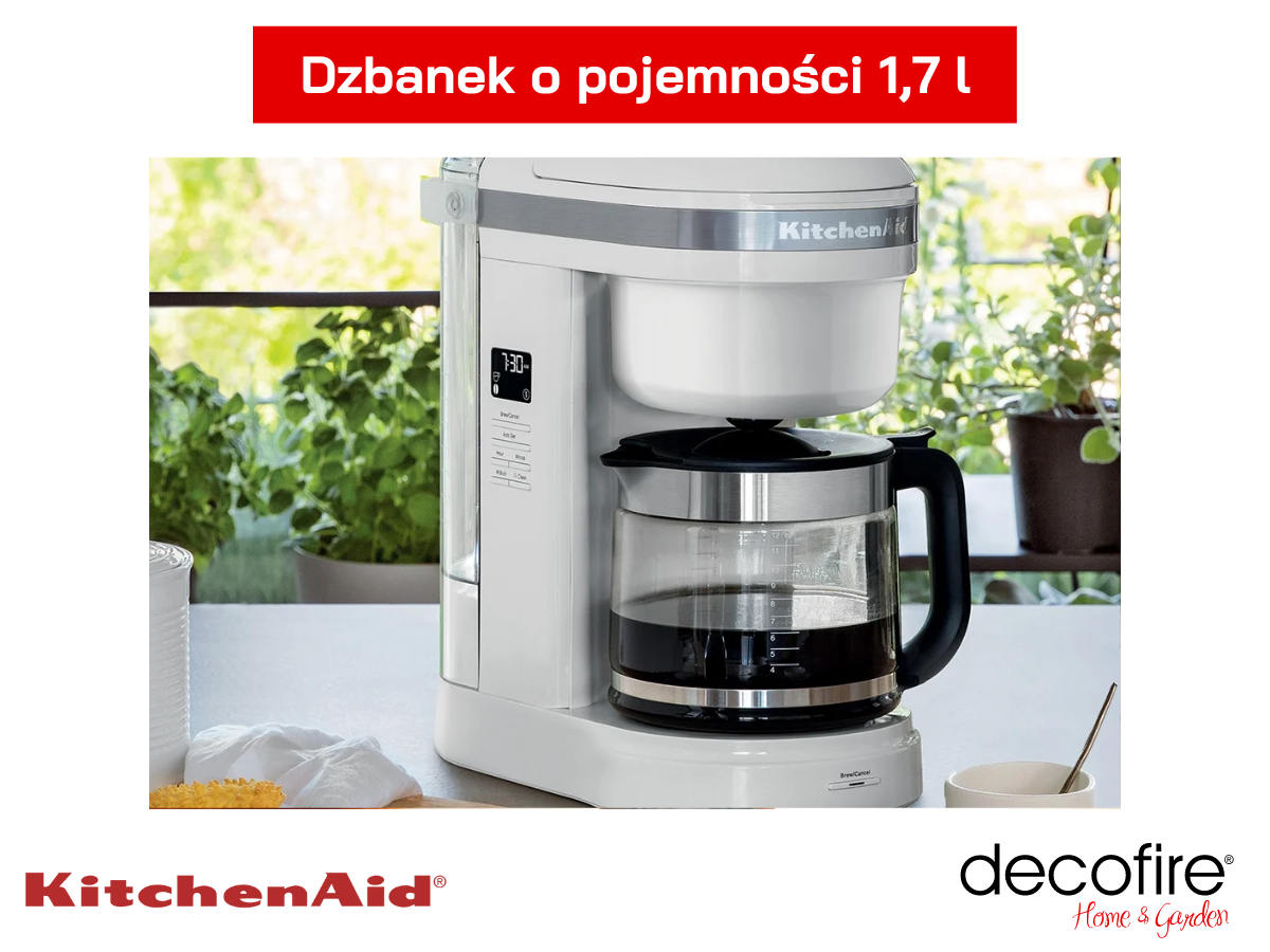 Ekspres przelewowy z dzbankiem o pojemności 1,7 l