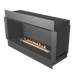 Biokominek Planika FLA 4 990 mm + Forma 1200 Fireplace 